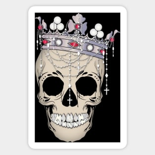 Crown skull Sticker